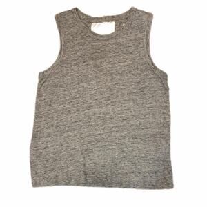 Chaser grey tank top open back